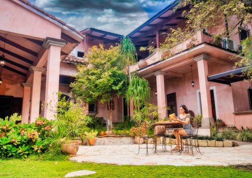 Casa Rosada Una Cama