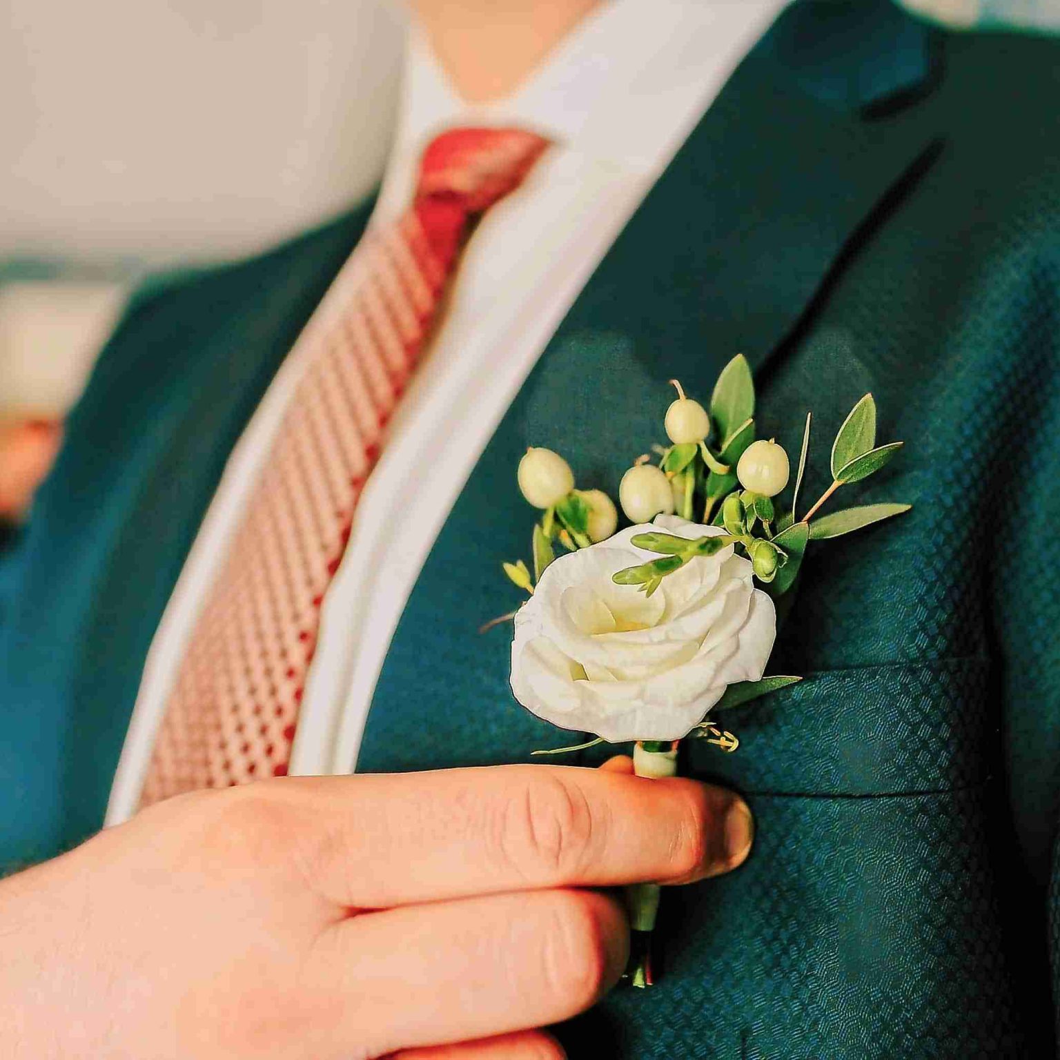 Weddings preparation of the groom